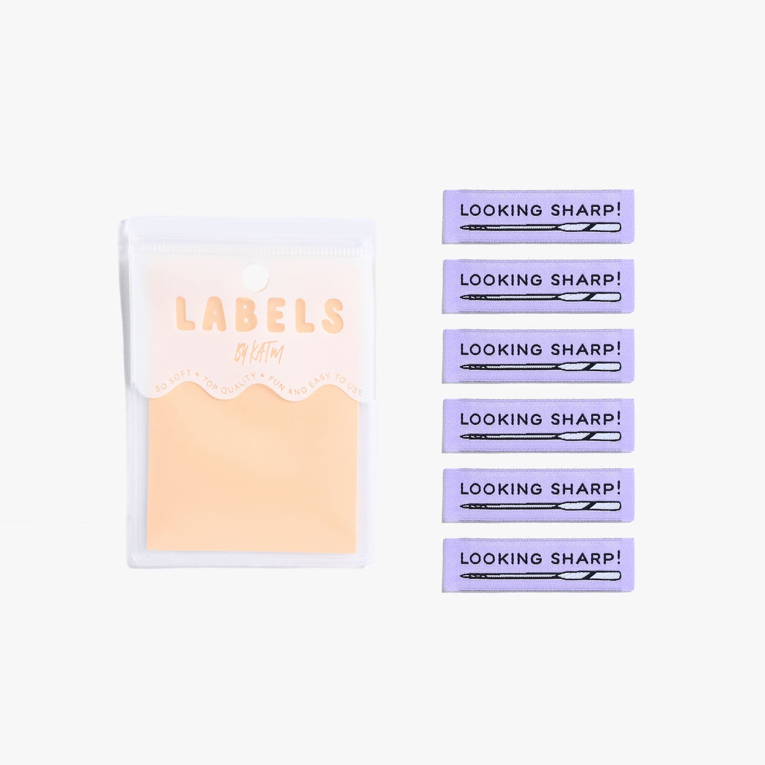 "LOOKING SHARP" Woven Label Pack - Kylie And The Machine - Simplifi Fabric