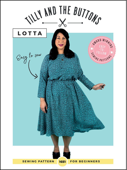 Lotta Dress Pattern - Tilly And The Buttons - Simplifi Fabric