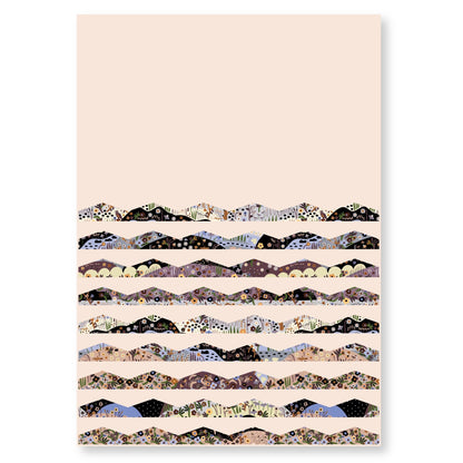 Lunar - Brown - Firefly Moon - Leah Duncan - Cloud 9 Fabrics - Poplin - Simplifi Fabric