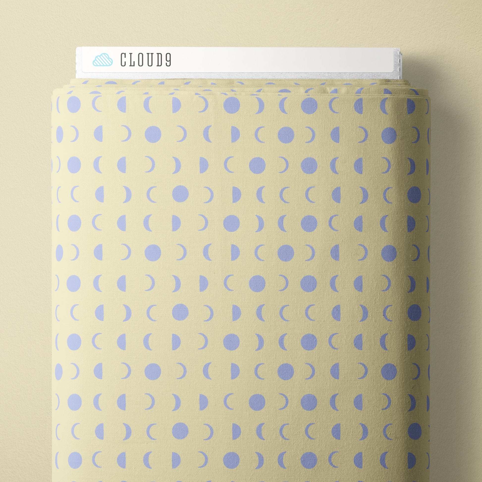 Lunar - Butter - Firefly Moon - Leah Duncan - Cloud 9 Fabrics - Poplin - Simplifi Fabric
