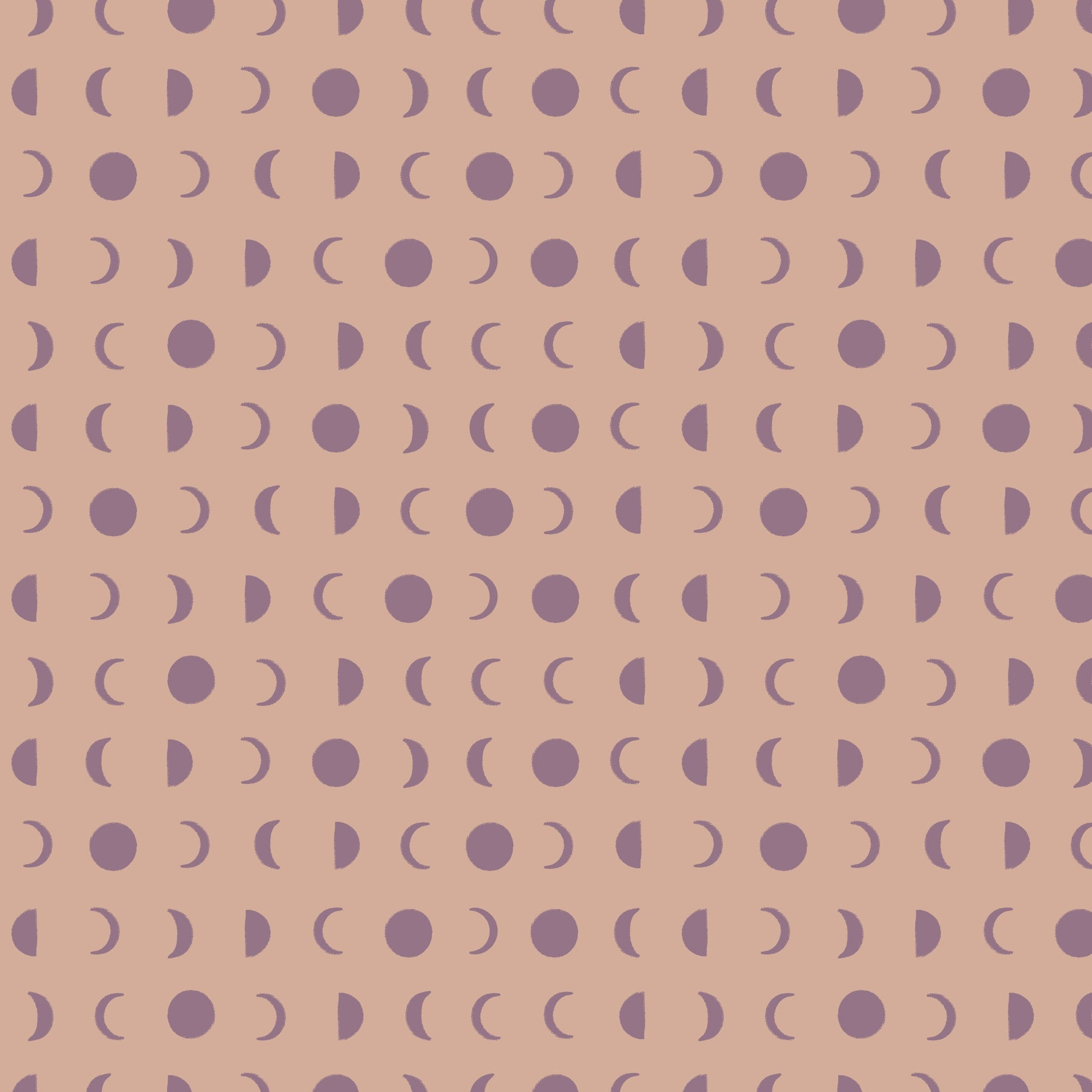 Lunar - Dusty Rose - Firefly Moon - Leah Duncan - Cloud 9 Fabrics - Poplin - Simplifi Fabric