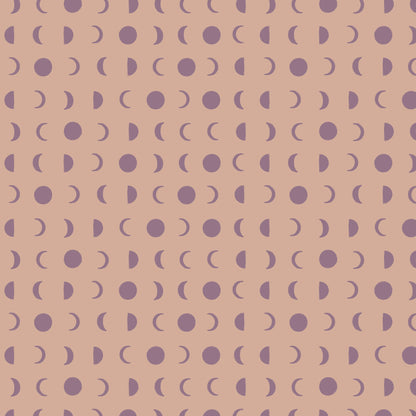 Lunar - Dusty Rose - Firefly Moon - Leah Duncan - Cloud 9 Fabrics - Poplin - Simplifi Fabric