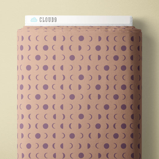 Lunar - Dusty Rose - Firefly Moon - Leah Duncan - Cloud 9 Fabrics - Poplin - Simplifi Fabric
