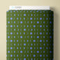 Lunar - Green - Firefly Moon - Leah Duncan - Cloud 9 Fabrics - Poplin - Simplifi Fabric