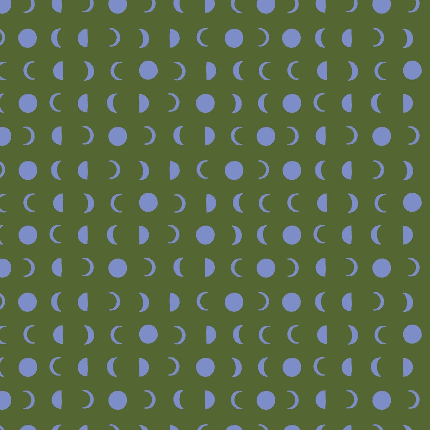 Lunar - Green - Firefly Moon - Leah Duncan - Cloud 9 Fabrics - Poplin - Simplifi Fabric