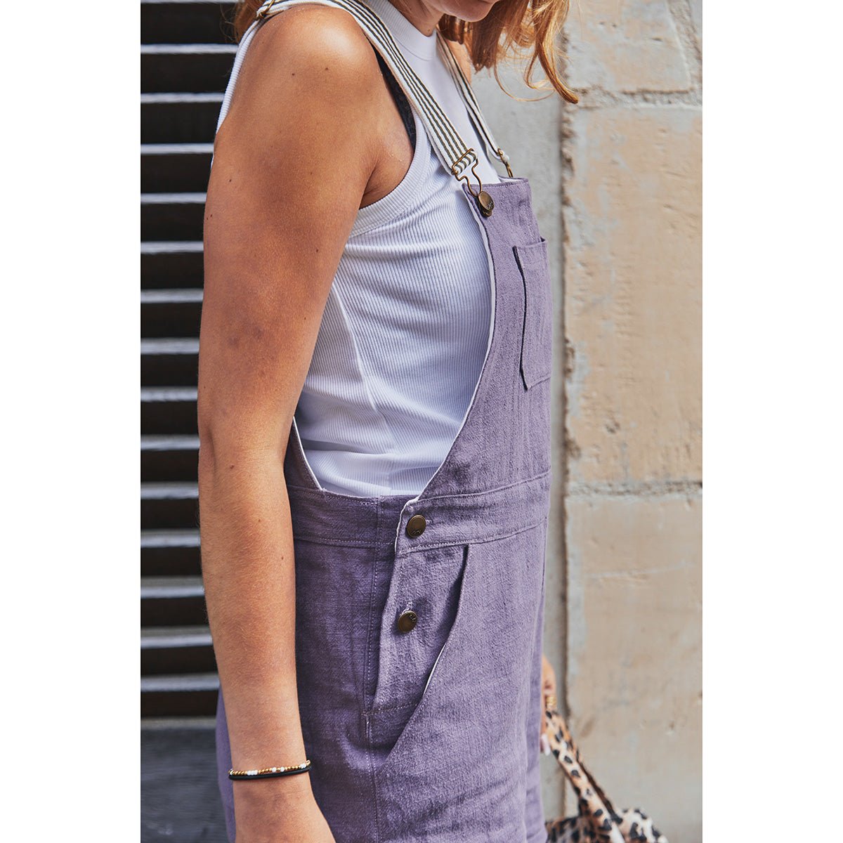 LYON Overalls - Women 34/52 Paper Sewing Pattern - Ikatee - Simplifi Fabric