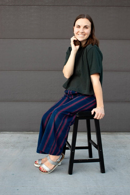 MADE - LINE Bundle Easy Tee Shirt , Shorts, Pants + Sweatshirt PDF Sewing Pattern - Madswick - Simplifi Fabric