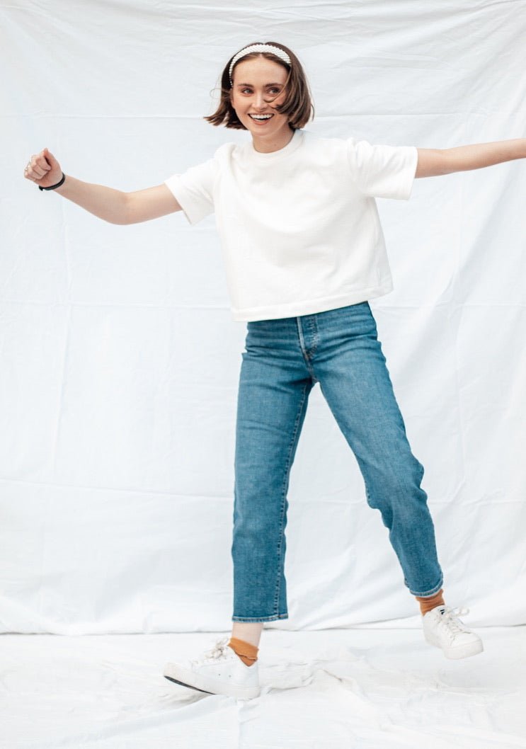 MADE - LINE Bundle Easy Tee Shirt , Shorts, Pants + Sweatshirt PDF Sewing Pattern - Madswick - Simplifi Fabric