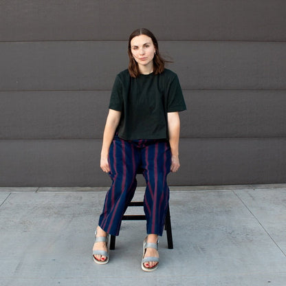 MADE - LINE Bundle Easy Tee Shirt , Shorts, Pants + Sweatshirt PDF Sewing Pattern - Madswick - Simplifi Fabric