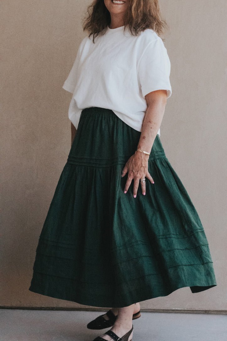 MADE - LINE Bundle Easy Tee Shirt , Shorts, Pants + Sweatshirt PDF Sewing Pattern - Madswick - Simplifi Fabric