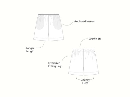 MADE - LINE Shorts PDF Sewing Pattern - Madswick - Simplifi Fabric