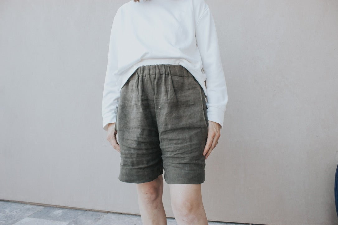 MADE - LINE Shorts PDF Sewing Pattern - Madswick - Simplifi Fabric