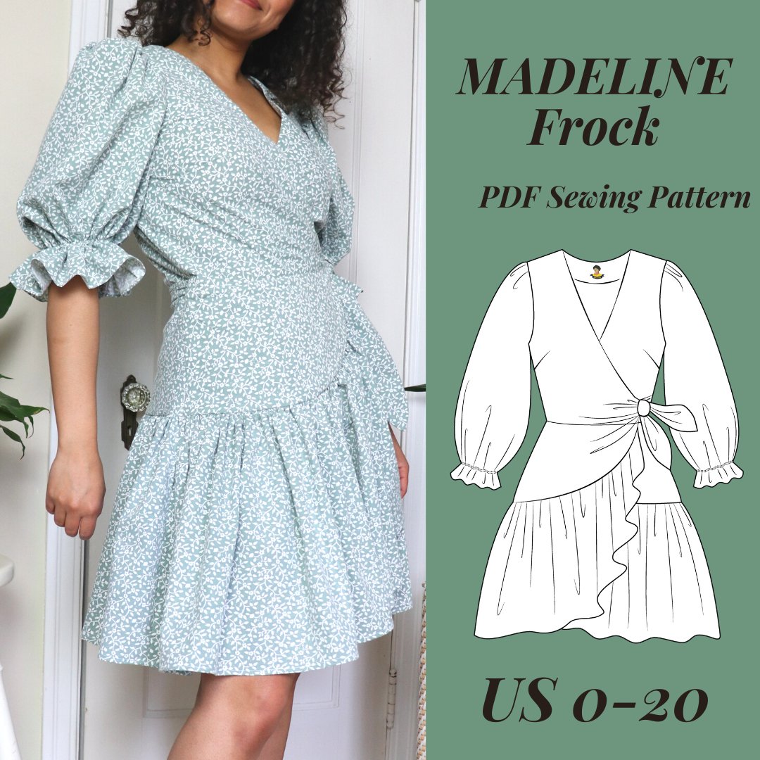 Madeline Frock PDF Pattern - Lydia Naomi - Simplifi Fabric