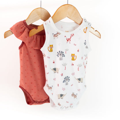 Malaga Bodysuit Sewing Pattern - Baby Boy & Girl 1M/4Y - Ikatee - Simplifi Fabric