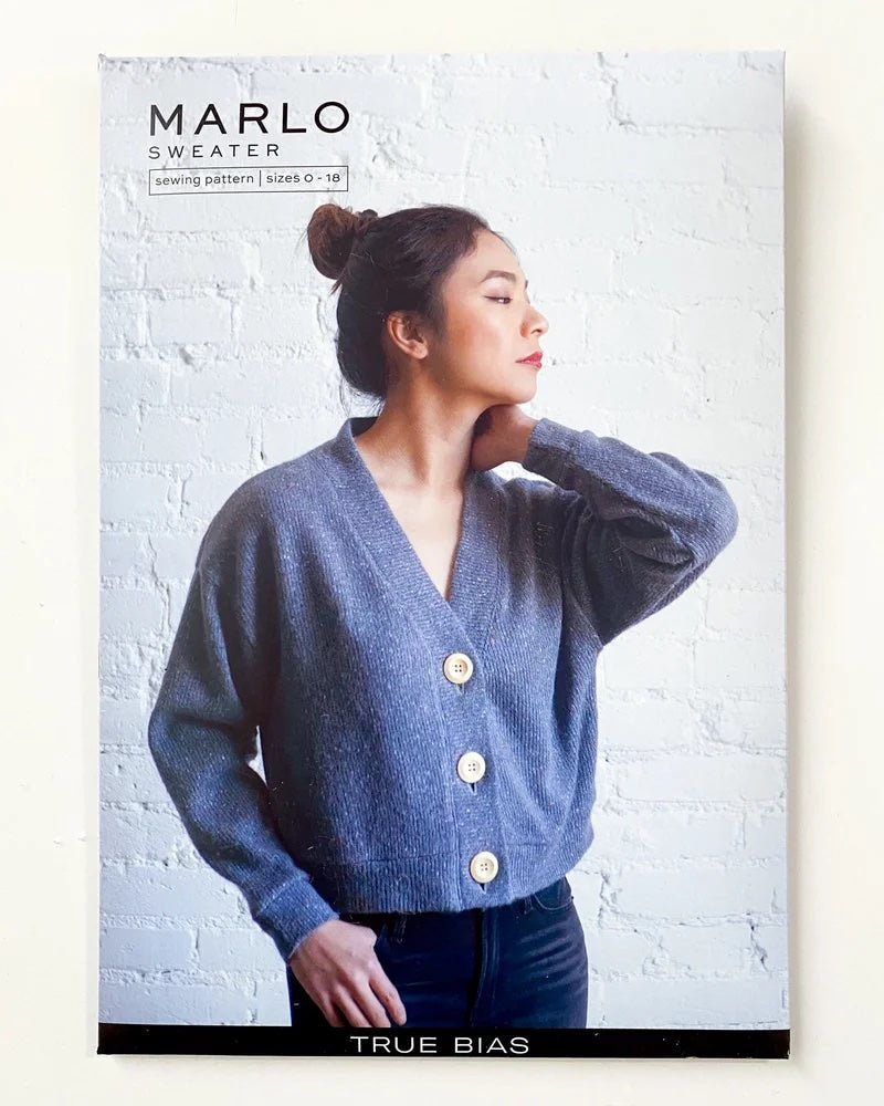 Marlo Sweater Sewing Pattern - True Bias - Simplifi Fabric