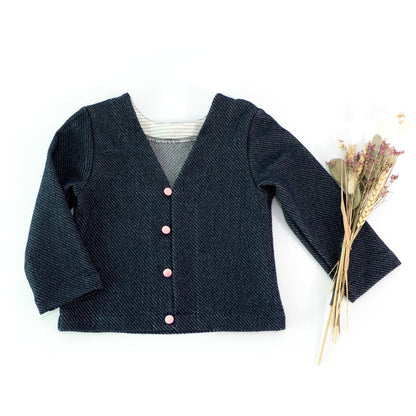 Masha Mum Cardigan & Sweater Sewing Pattern - Ladies 34/46 - Ikatee - Simplifi Fabric