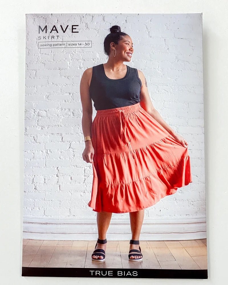 Mave Skirt Sewing Pattern - True Bias - Simplifi Fabric