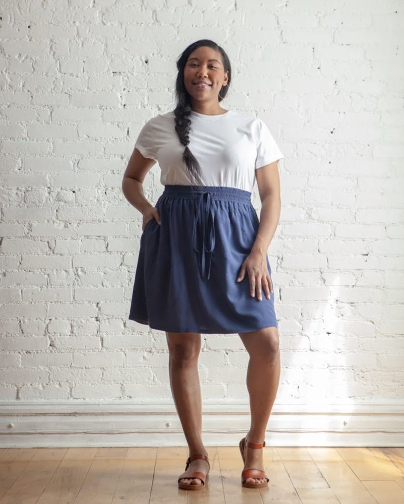 Mave Skirt Sewing Pattern - True Bias - Simplifi Fabric