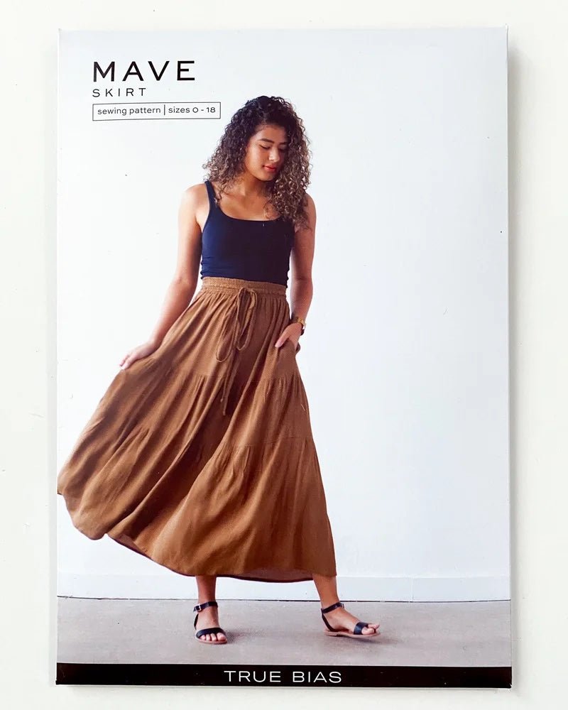 Mave Skirt Sewing Pattern - True Bias - Simplifi Fabric