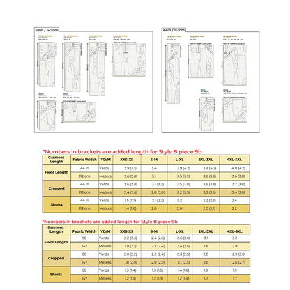 Meadow Overalls PDF Pattern - Lydia Naomi - Simplifi Fabric