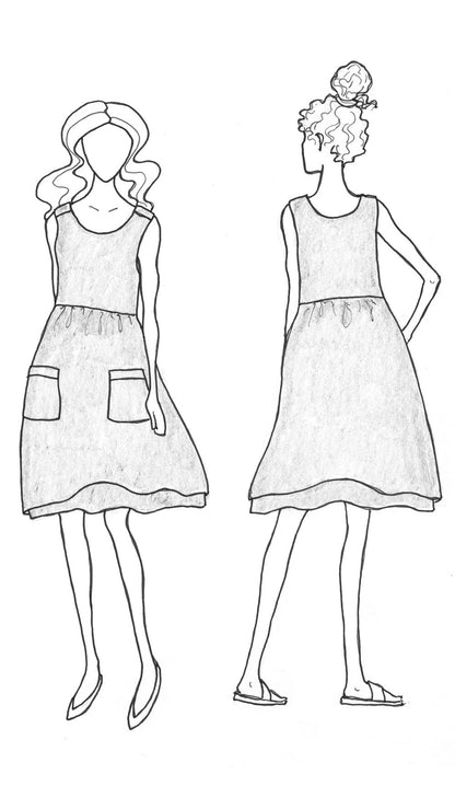 Metamorphic Dress Paper Pattern - Sew Liberated - Simplifi Fabric