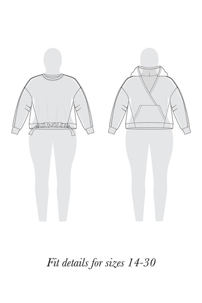 Mile End Sweatshirt Pattern - Closet Core Patterns - Simplifi Fabric