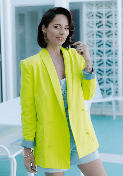 Mimosa Blazer Paper Sewing Pattern - Maison Fauve - Simplifi Fabric