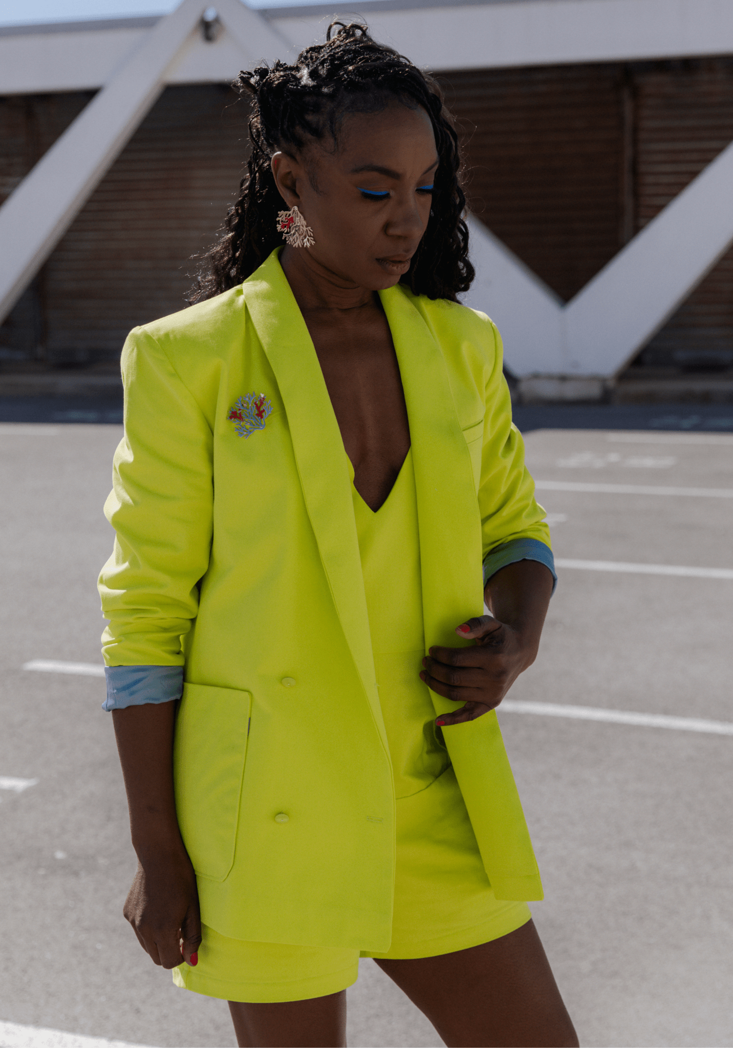 Mimosa Blazer Paper Sewing Pattern - Maison Fauve - Simplifi Fabric