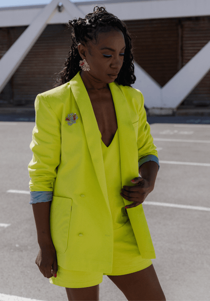 Mimosa Blazer Paper Sewing Pattern - Maison Fauve - Simplifi Fabric
