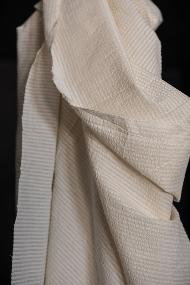 Mini Stripe Natural Indian Cotton - Merchant & Mills - Simplifi Fabric