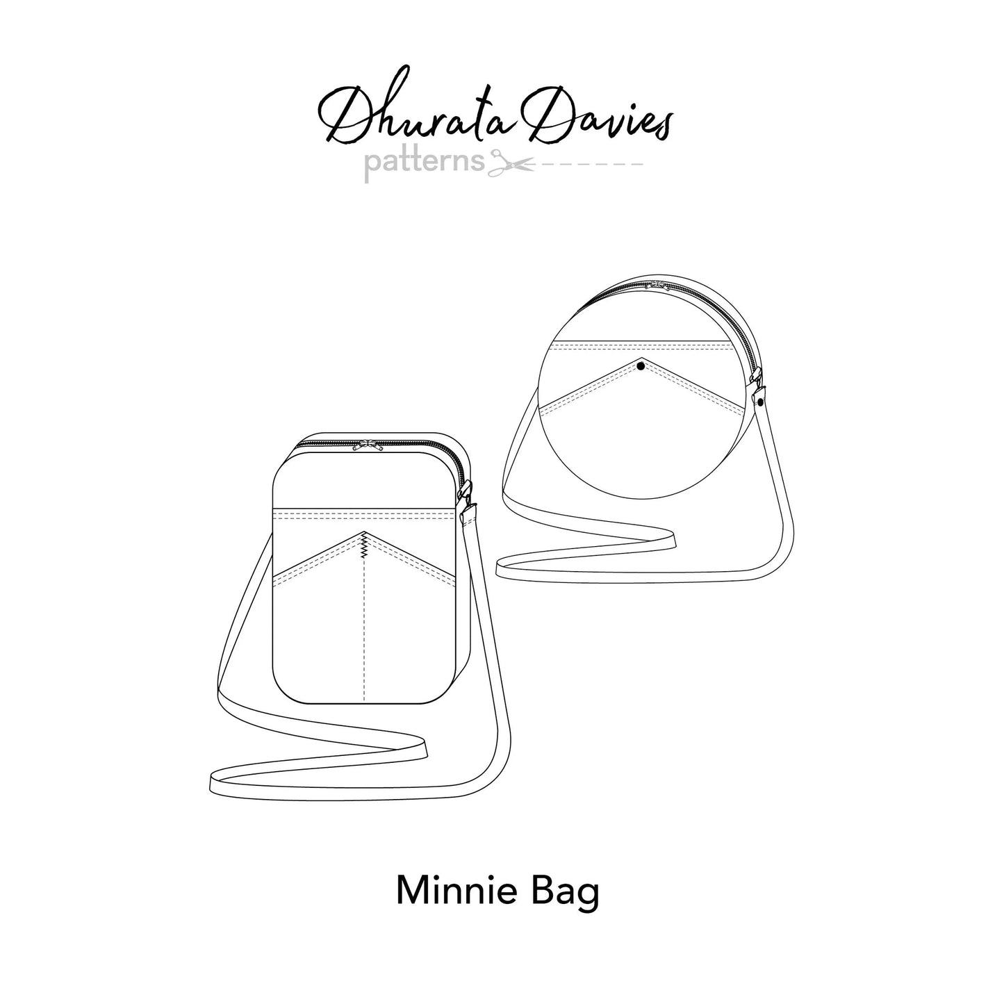 Minnie Bag Sewing Pattern - Dhurata Davies - Simplifi Fabric