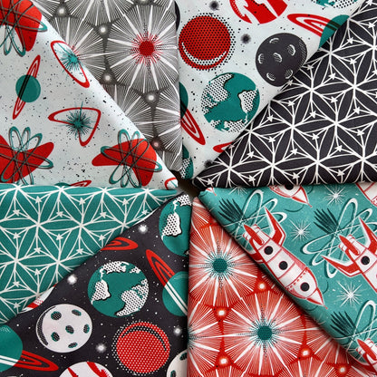 Mission Control - Blast Off - Hang Tight Studio - Cloud 9 Fabrics - Poplin - Simplifi Fabric