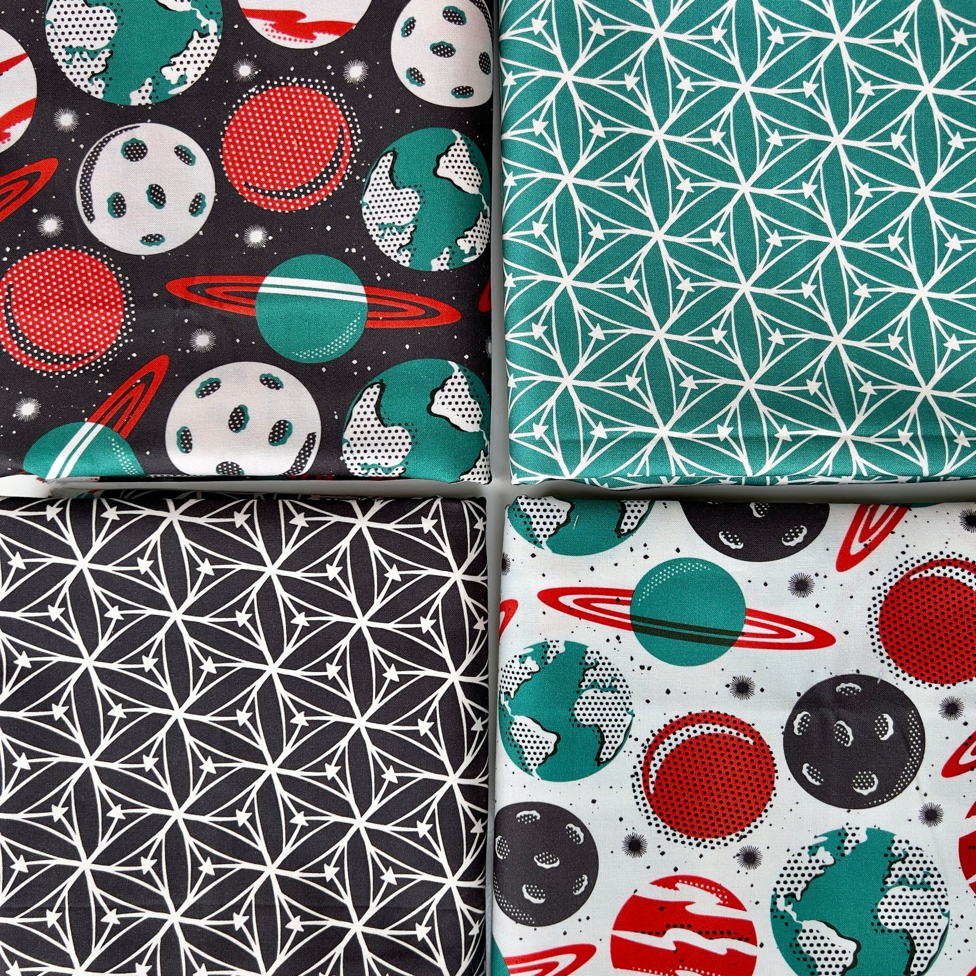 Mission Control - Blast Off - Hang Tight Studio - Cloud 9 Fabrics - Poplin - Simplifi Fabric