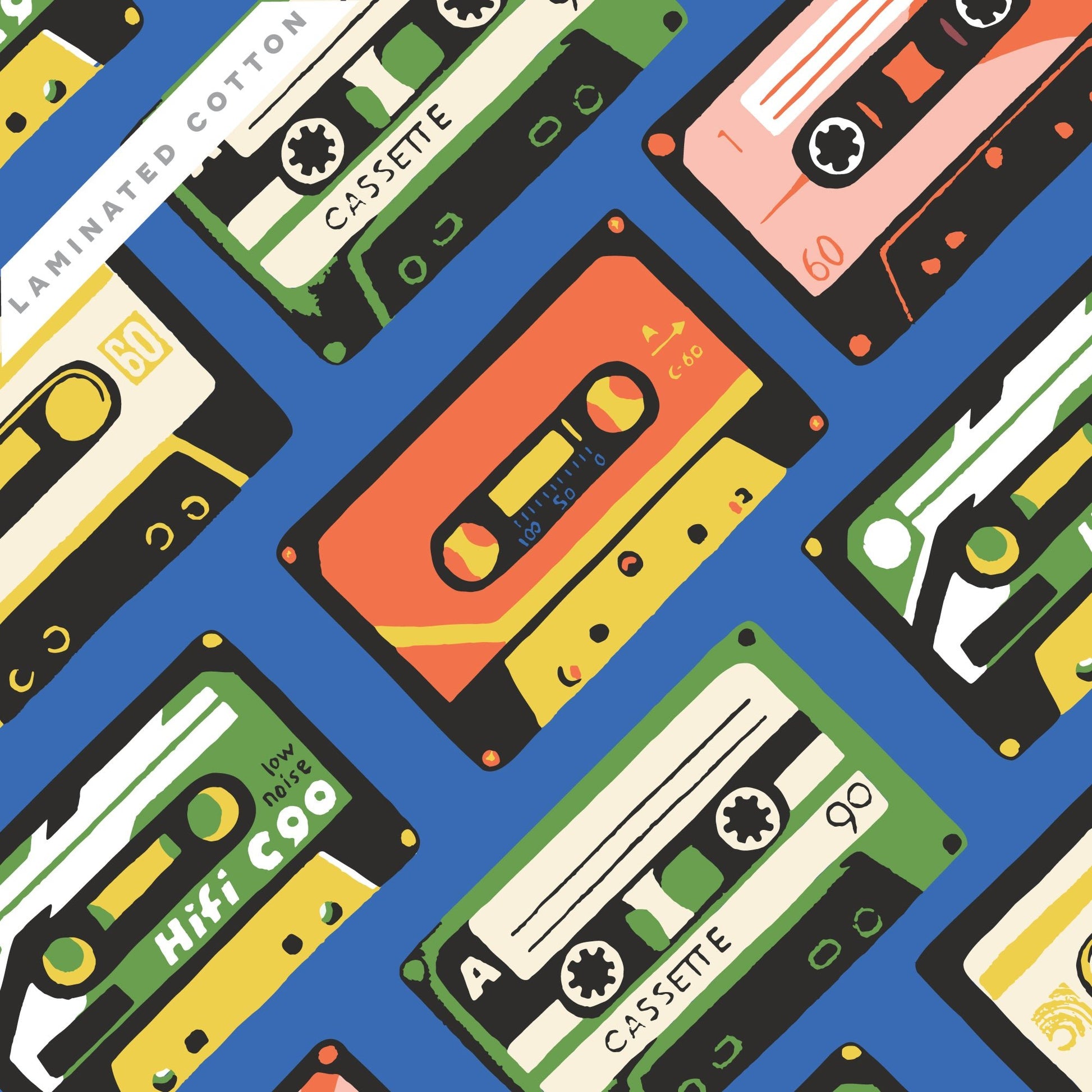 Mixed Tape - Tara Barr - Laminated Collective - Cloud9 Fabrics - Simplifi Fabric