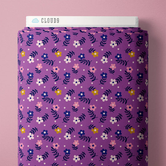 Moody Floret - Wonder Jungle - Pip & Lo - Cloud 9 Fabrics - Poplin - Simplifi Fabric