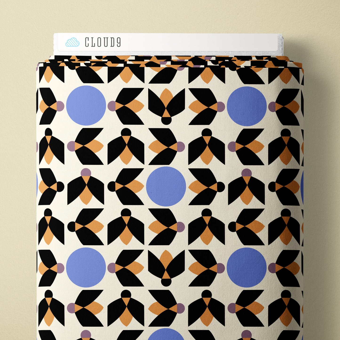 Moon Gleam - Ivory - Firefly Moon - Leah Duncan - Cloud 9 Fabrics - Poplin - Simplifi Fabric