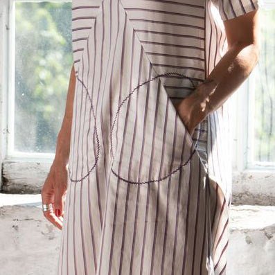 Moon Pocket Maxi - Paper Sewing Pattern - Sew Different - Simplifi Fabric