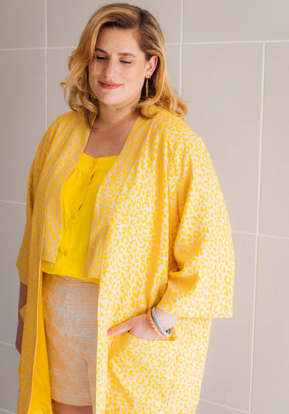 Nage Libre Jacket Paper Sewing Pattern - Maison Fauve - Simplifi Fabric