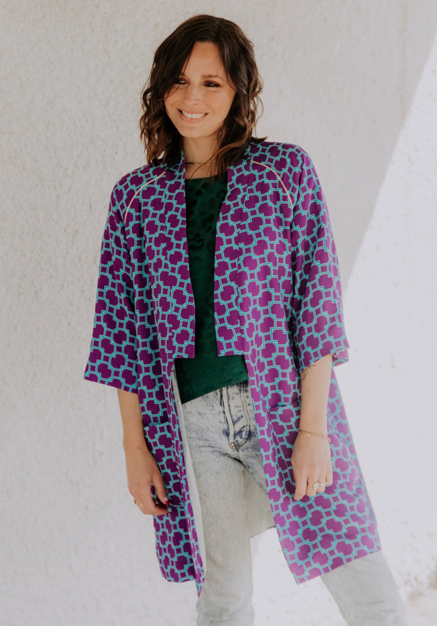 Nage Libre Jacket Paper Sewing Pattern - Maison Fauve - Simplifi Fabric