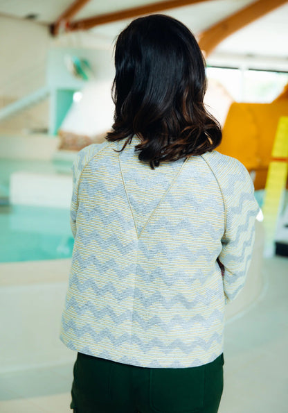 Nage Libre Jacket Paper Sewing Pattern - Maison Fauve - Simplifi Fabric