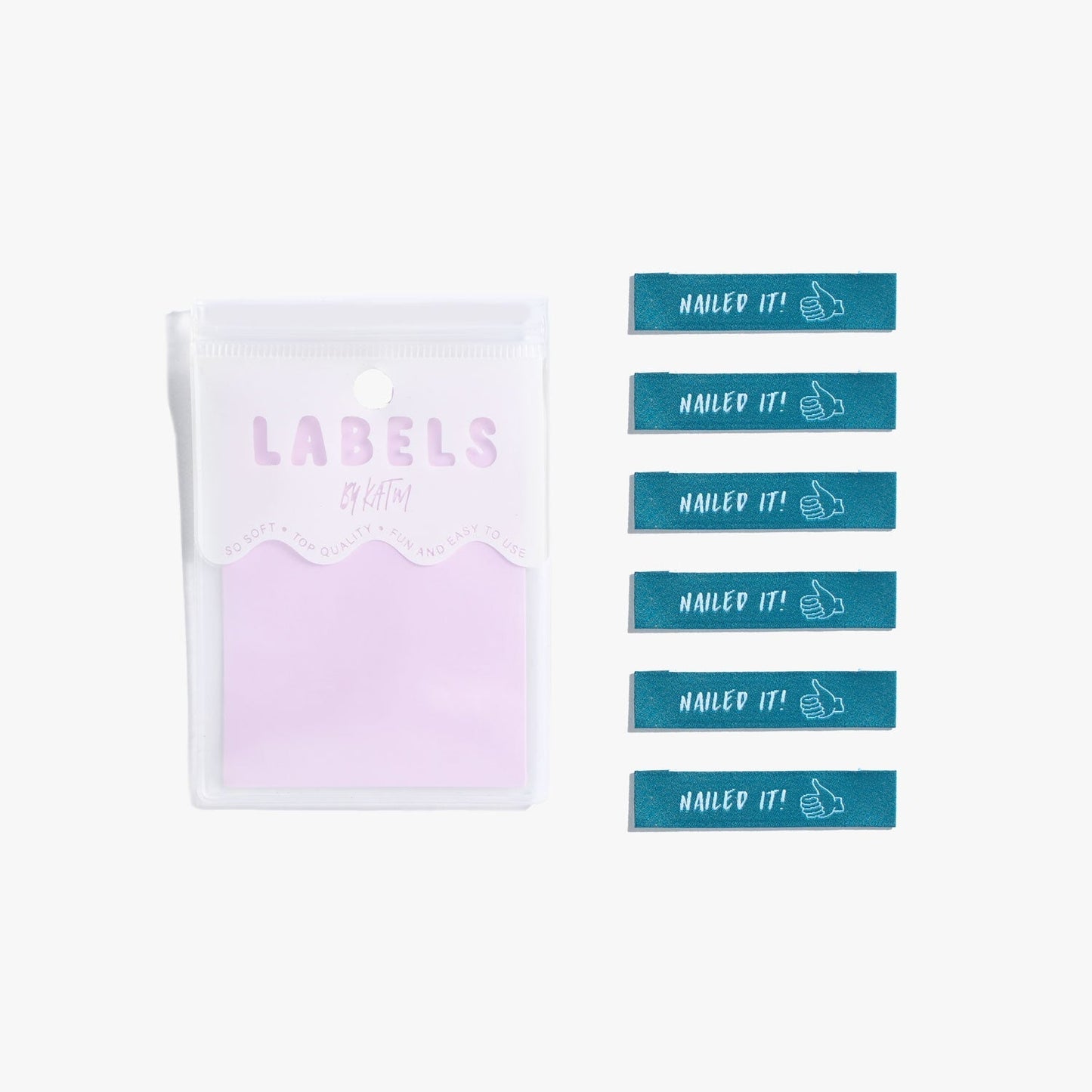 "NAILED IT!" Woven Label Pack - Kylie And The Machine - Simplifi Fabric