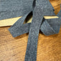 20mm Linen Blend Marble Webbing - Japanese Import - Navy (sold per meter)