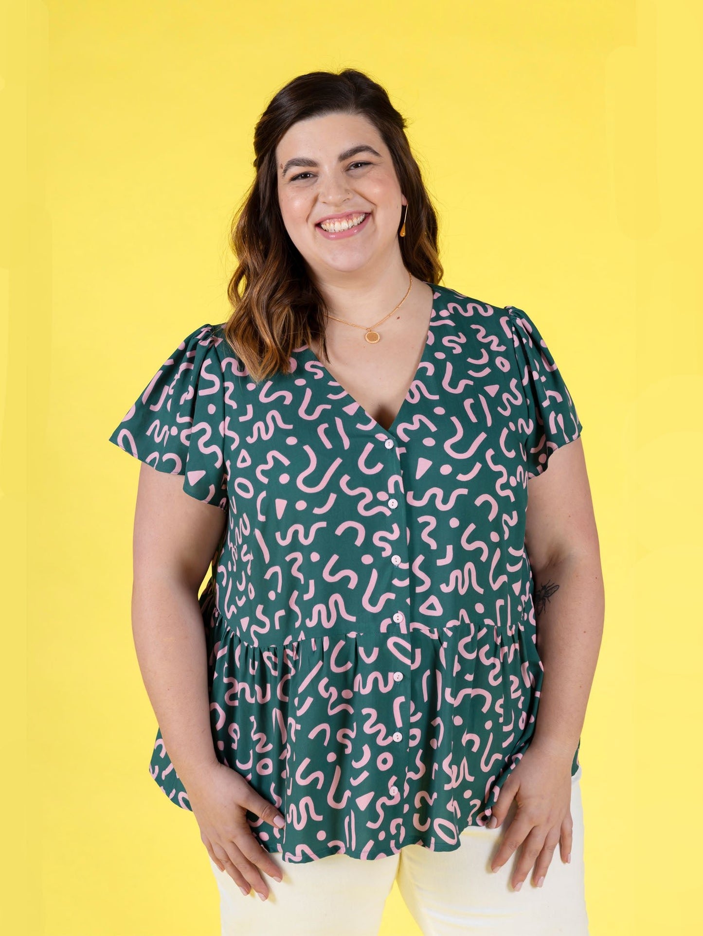 Nell Blouse & Dress Pattern - Tilly And The Buttons - Simplifi Fabric