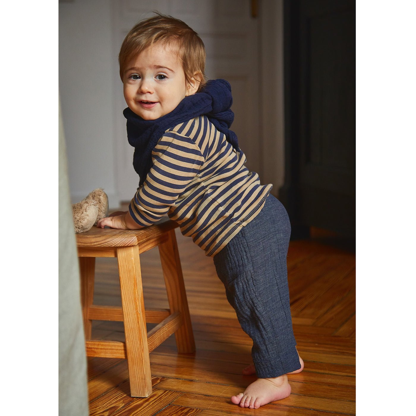 New York Trousers or Shorts Sewing Pattern - Baby 1M/4Y - Ikatee - Simplifi Fabric