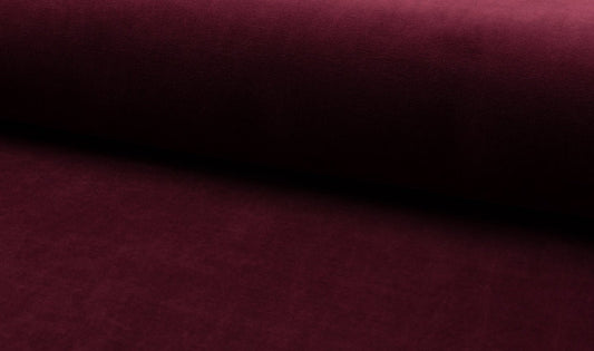 Nicky Velour - European Import - Oeko - Tex® - Bordeaux - Simplifi Fabric