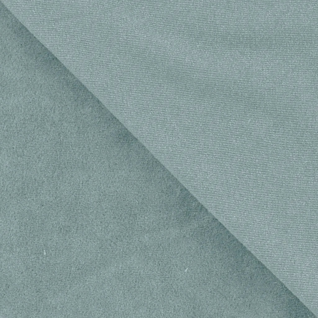 Nicky Velour - European Import - Oeko - Tex® - Dusty Blue - Simplifi Fabric