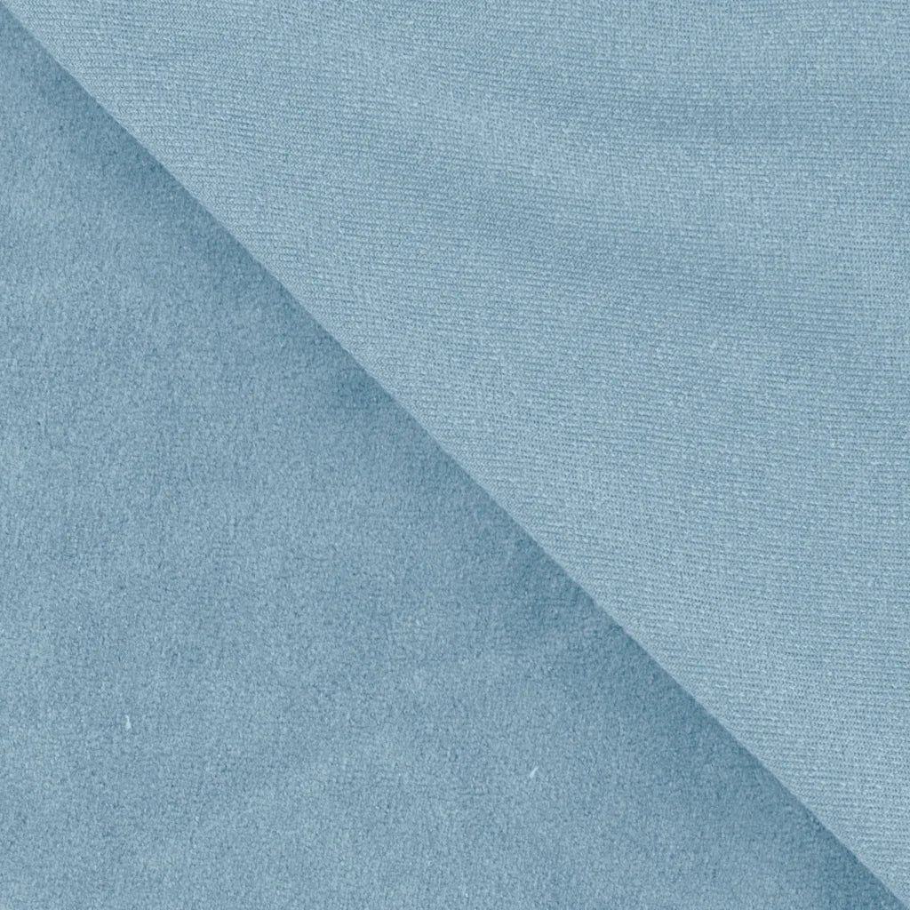 Nicky Velour - European Import - Oeko - Tex® - Light Blue - Simplifi Fabric