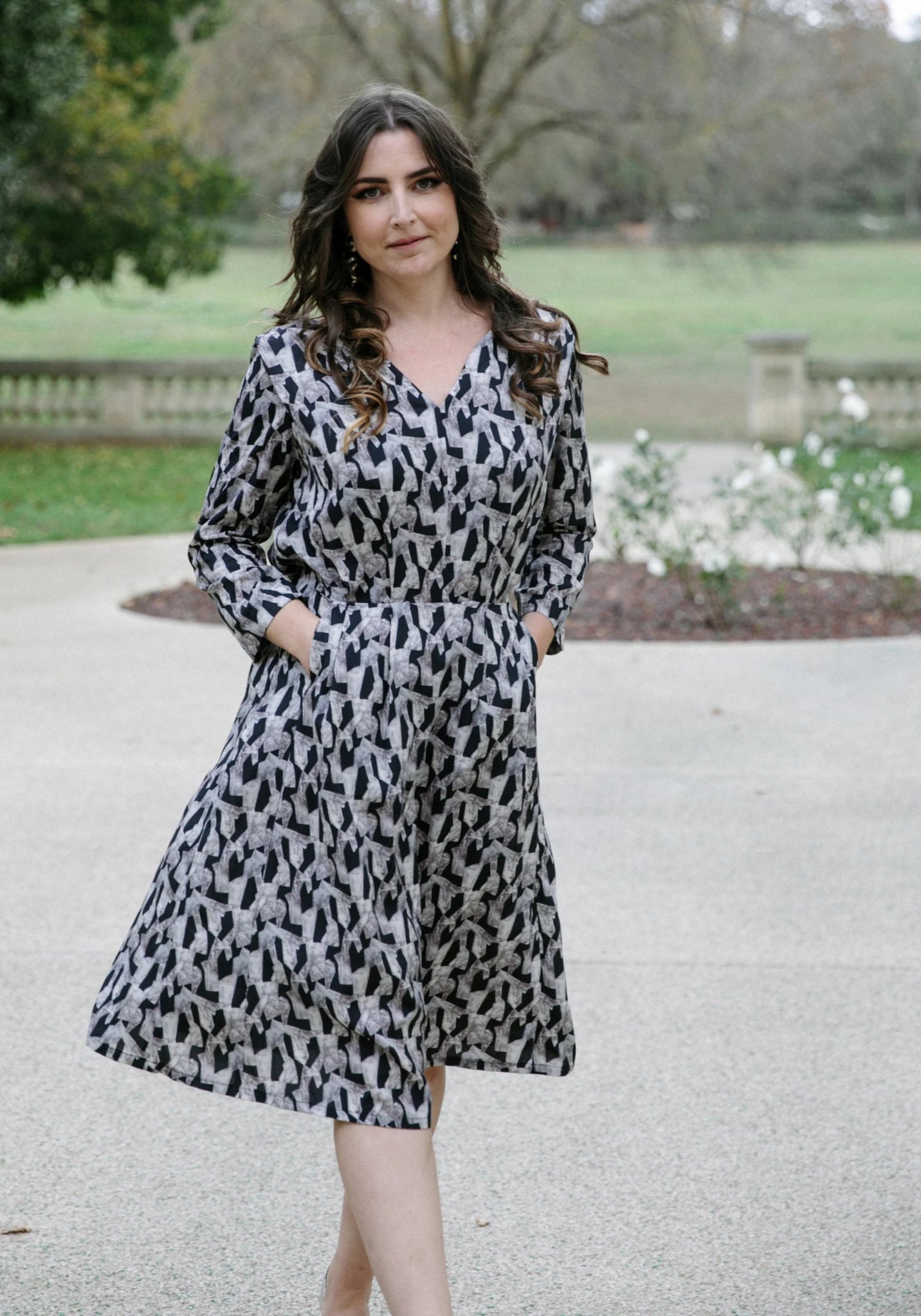 Notte Dress Paper Sewing Pattern - Maison Fauve - Simplifi Fabric