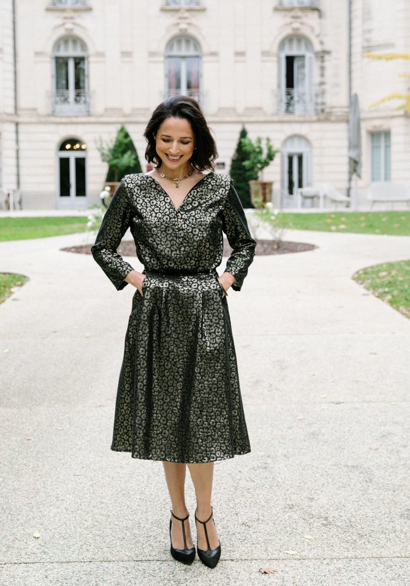 Notte Dress Paper Sewing Pattern - Maison Fauve - Simplifi Fabric