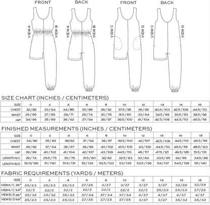 Nova Jumpsuit Sewing Pattern - True Bias - Simplifi Fabric